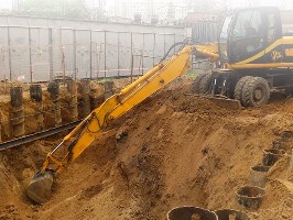 Устройство котлована Шарыпово