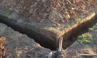 Копка траншей для канализации в Шарыпово от 930 руб., заказать в 2Землекопа-Шрп 