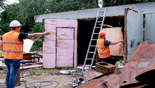 Демонтаж гаражей в Шарыпово, цена от 1757 руб. – услуги под ключ от 2Землекопа-Шрп