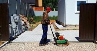 Устройство въезда на участок Шарыпово, цена от 50632 руб.