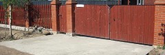 Устройство въезда в Шарыпово